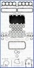 ROVER 605124 Full Gasket Set, engine